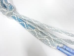 未使用品　正絹　夏手組帯締め